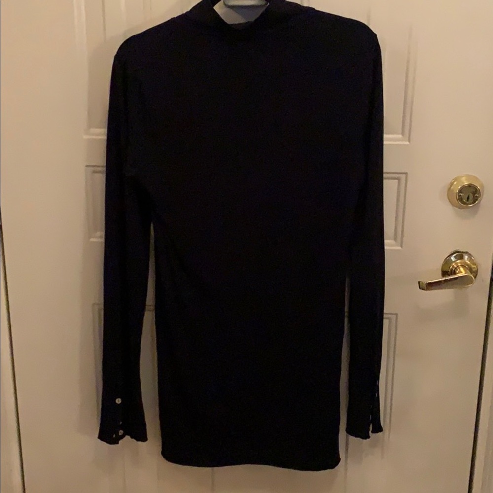 Brand Velvet Navy Blue Dress